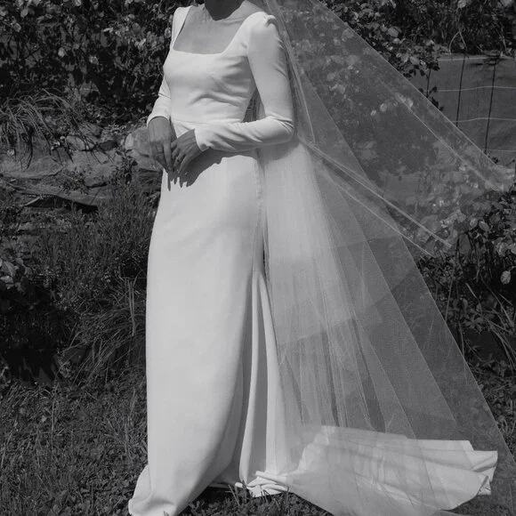 Jenny Yoo Sabel Wedding Dress | Size 2, Altered (See Description) - Picture 1 of 16